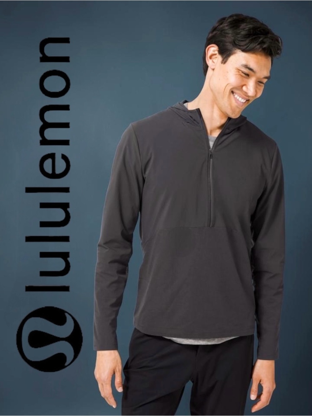lululemon • Men’s Breathable Fuel the Track 1/2 Zip  Vented Pullover 🏃🏻 Medium